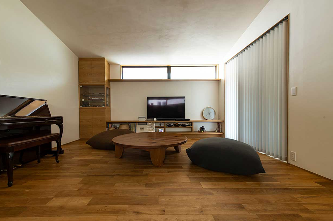 ホテルライクに暮らす平屋のすまい