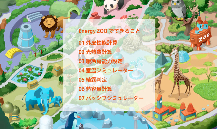 Energy Zooでできること